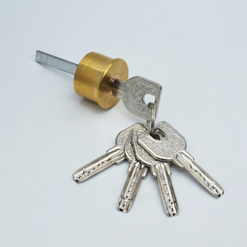 Vanjska brava za vrata, bakreni cilindar brave, sigurnosna vrata, cilindar brave, težina 200 g