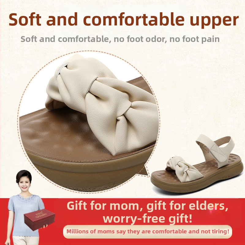 Női divat szandál mikroszálas felsőrész, PU talp, kerek orr, Velcro zárás, klínos sarok