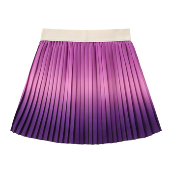 Fustă sport plisată pentru fete, 100% poliester, fustă pentru copii, vara 2025