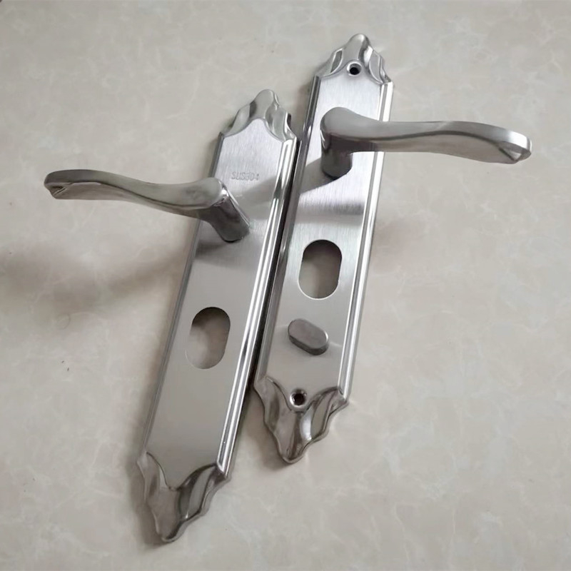 Nehrđajući čelični sigurnosni brava s jezgrom zaključavanja (core lock), model 8524, za ulazna i vilna vrata, moderan minimalistički stil