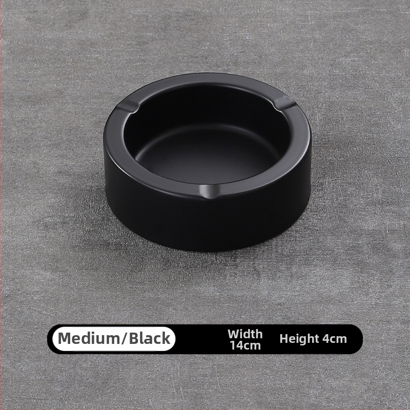 Пепелник от дебела неръждаема стомана, с персонализирано лого, за интернет кафе, барове и домашна употреба, ветроустойчив и удароустойчив