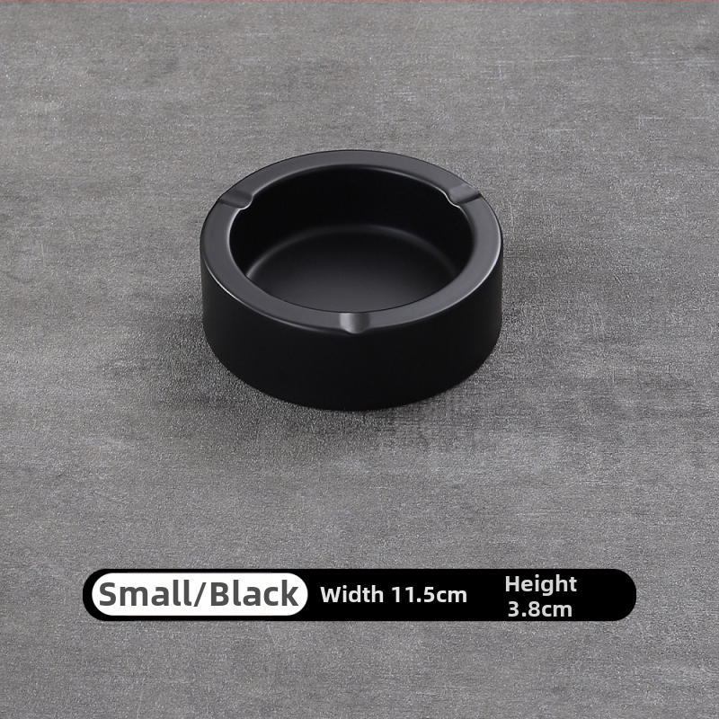 Пепелник от дебела неръждаема стомана, с персонализирано лого, за интернет кафе, барове и домашна употреба, ветроустойчив и удароустойчив