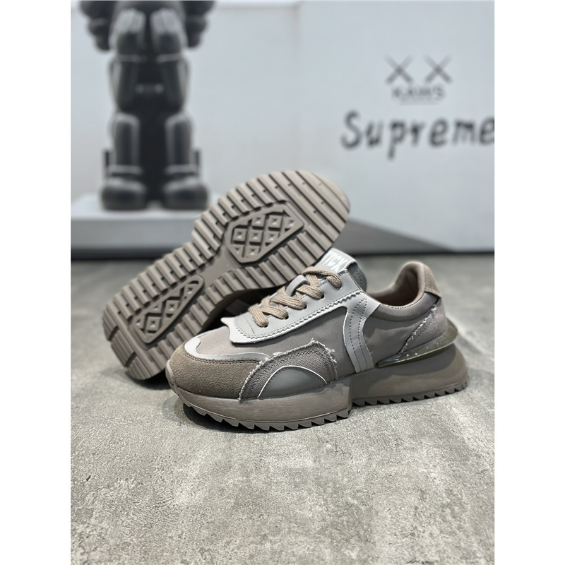 Pantofi sport bărbați dad shoes, respiranți, partea superioară din pânză, talpa din cauciuc, închidere cu șireturi