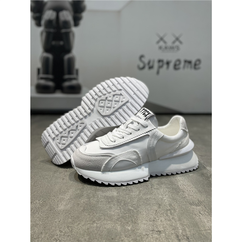 Pantofi sport bărbați dad shoes, respiranți, partea superioară din pânză, talpa din cauciuc, închidere cu șireturi