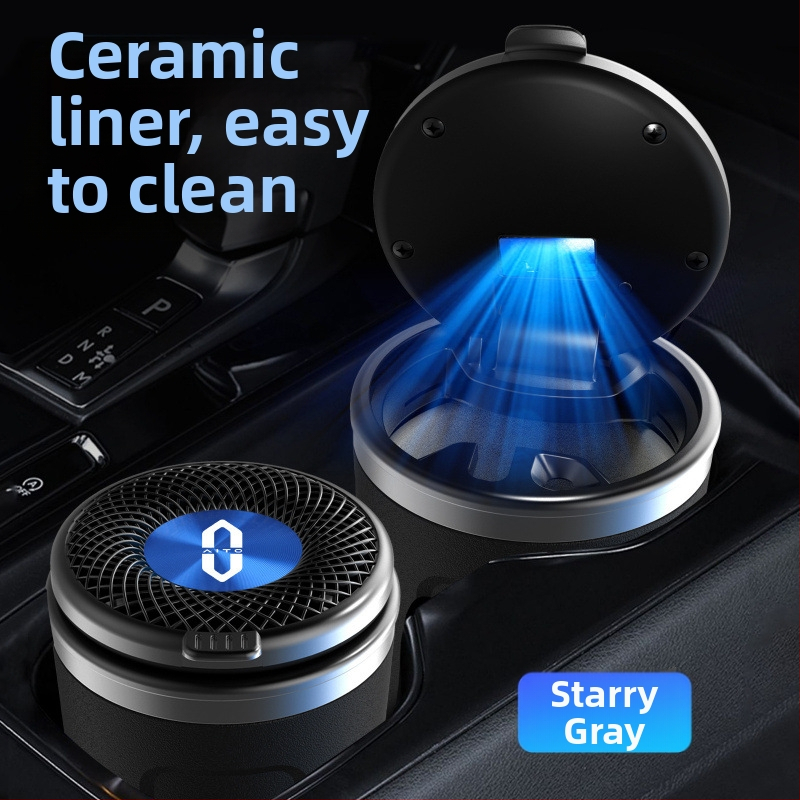 Scrumieră auto din ceramică, model 029, gravură, greutate 300 g, origine Guangzhou