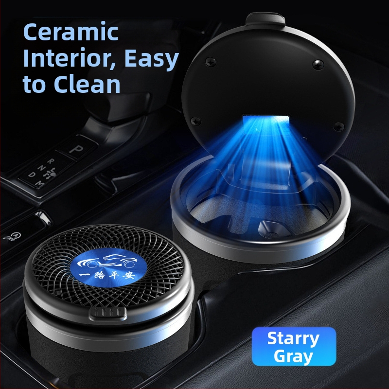 Scrumieră auto din ceramică, model 029, gravură, greutate 300 g, origine Guangzhou