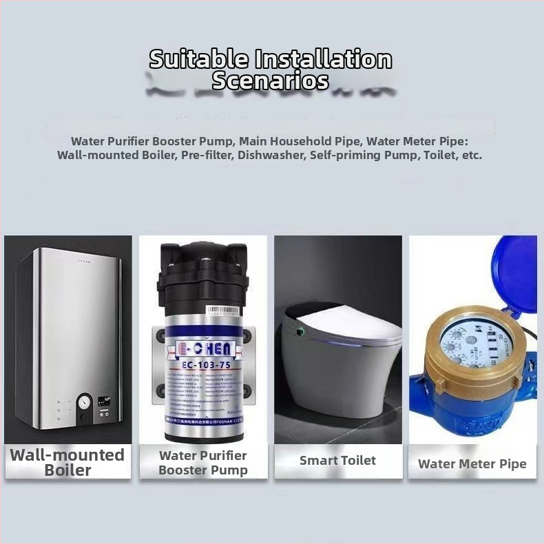 Furtun extensibil din oțel inoxidabil, cu conectare filetată, pentru boiler și robinet de toaletă, cu debit mare