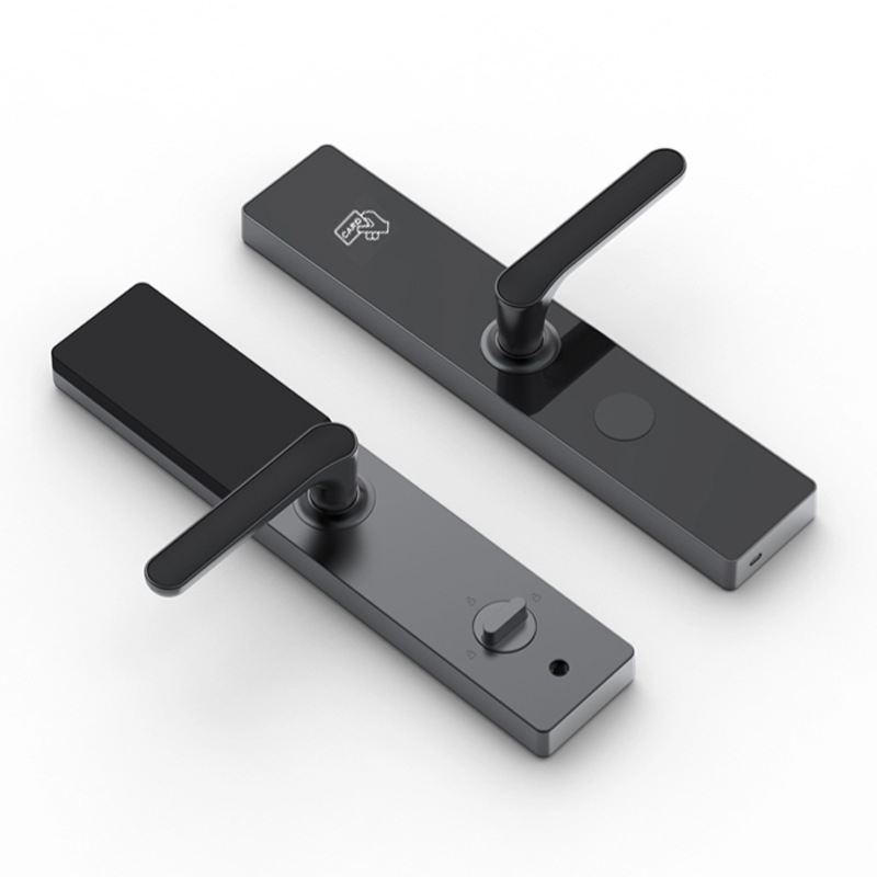 Pametna brava za vrata s otiskom prsta, lozinkom, karticom i daljinskim otključavanjem, Bluetooth aplikacijom (fingerprint: 100; unlocks: >1000; scan: <0.5s; FA: <0.1%; FR: <0.1%)