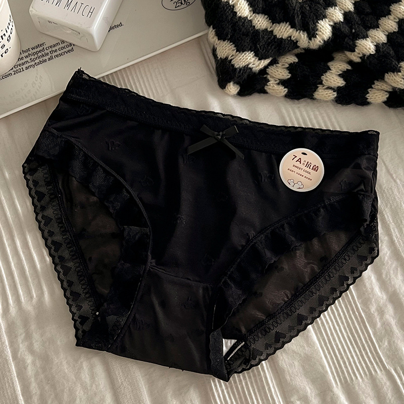 Ženske gaćice sa srednjim strukom, podstava 100% pamuk, Jacquard ice silk tkanina, glavna vlakna: najlon 50–70%, antibakterijske i prozračne