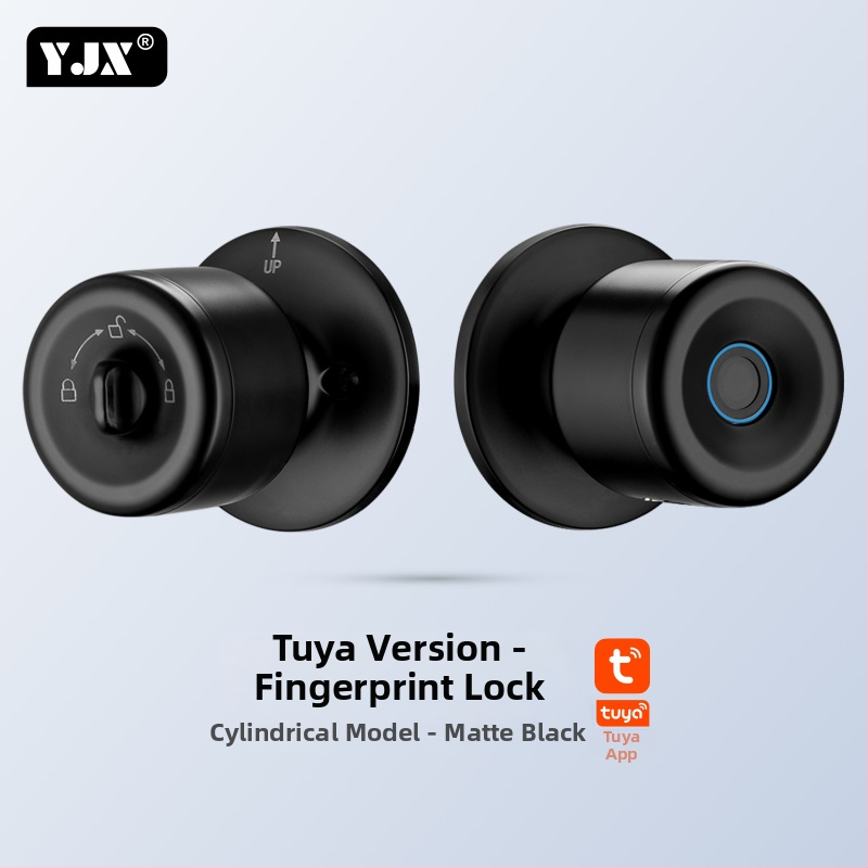 Nehrđajući čelični sferni pametni bravu za drvena vrata — pohranjuje do 20 otisaka, skeniranje manje od 0,5 s, 0% lažnog prepoznavanja, 0% lažnog odbijanja, raspon temperature -25 do 70 °C