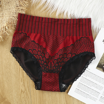 Bešavne ženske gaćice s visokim strukom, oblikovanje trbuha i podizanje stražnjice, Modal Jacquard materijal