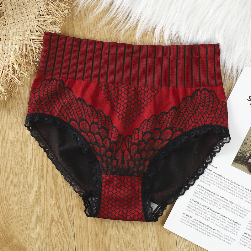 Bešavne ženske gaćice s visokim strukom, oblikovanje trbuha i podizanje stražnjice, Modal Jacquard materijal