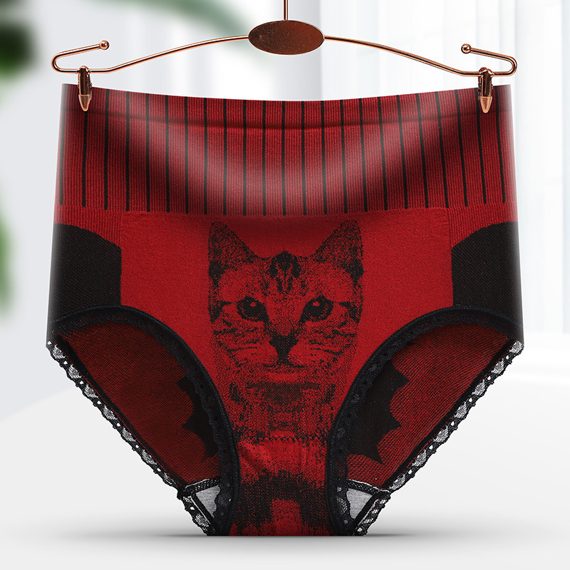 Bešavne ženske gaćice s visokim strukom, oblikovanje trbuha i podizanje stražnjice, Modal Jacquard materijal
