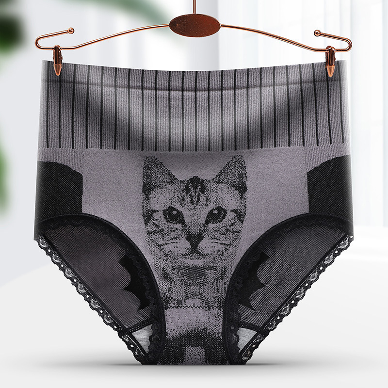 Bešavne ženske gaćice s visokim strukom, oblikovanje trbuha i podizanje stražnjice, Modal Jacquard materijal