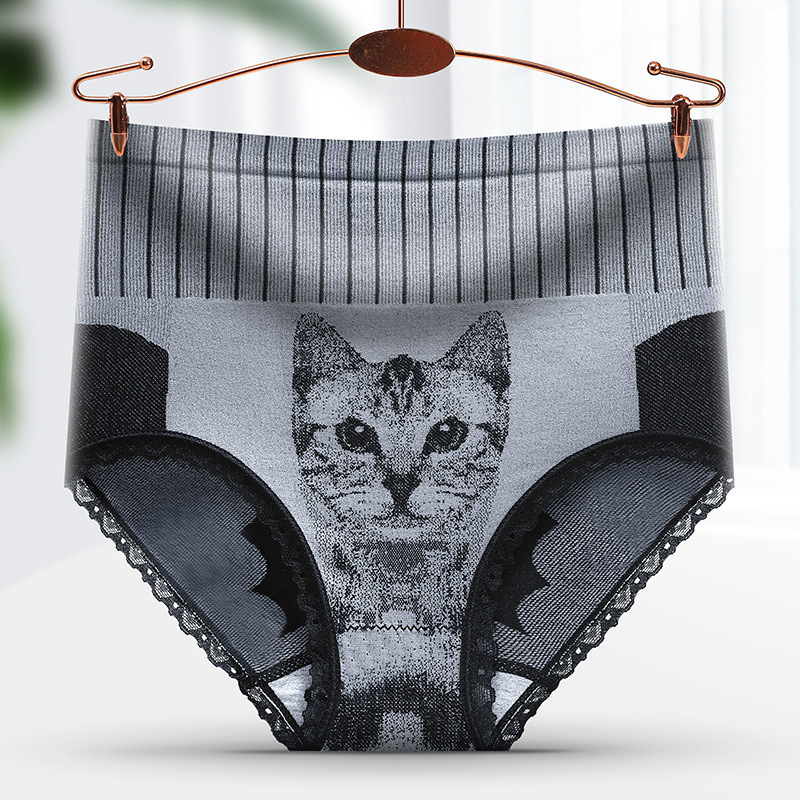Bešavne ženske gaćice s visokim strukom, oblikovanje trbuha i podizanje stražnjice, Modal Jacquard materijal
