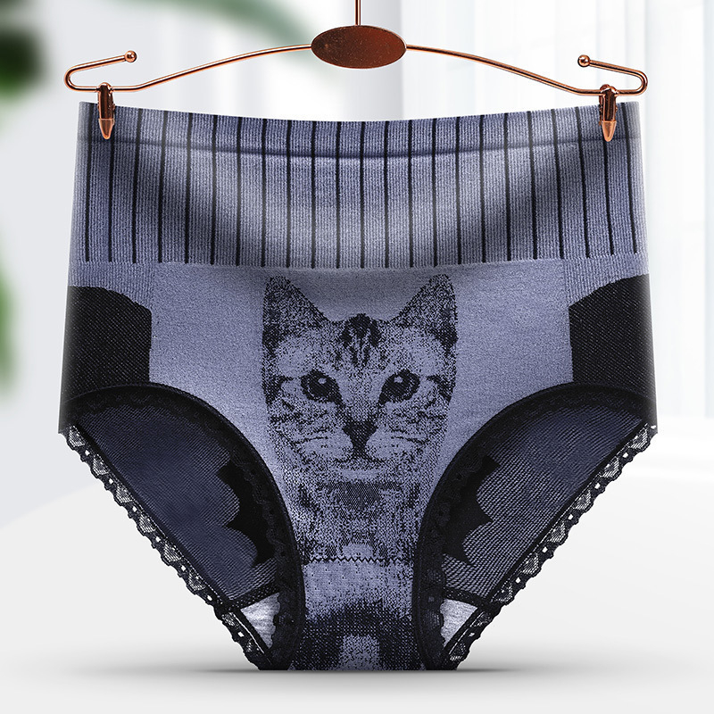 Bešavne ženske gaćice s visokim strukom, oblikovanje trbuha i podizanje stražnjice, Modal Jacquard materijal