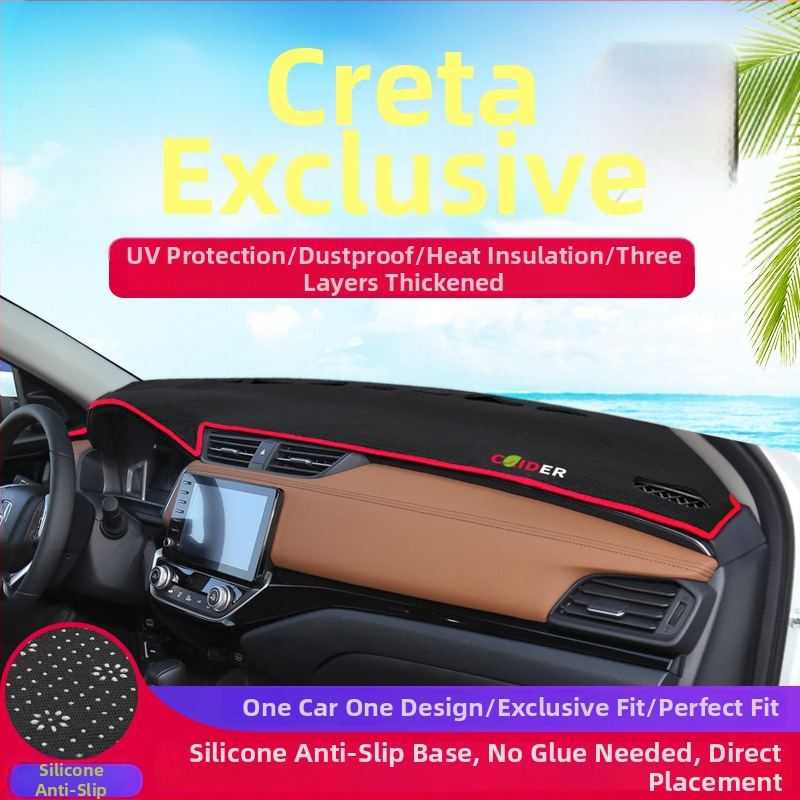 Padă din silicon pentru bord, protecție împotriva luminii și izolație termică, cu logo-ul mărcii (Material: Silicon; Model: Logo-ul mărcii; Marca: Alte)