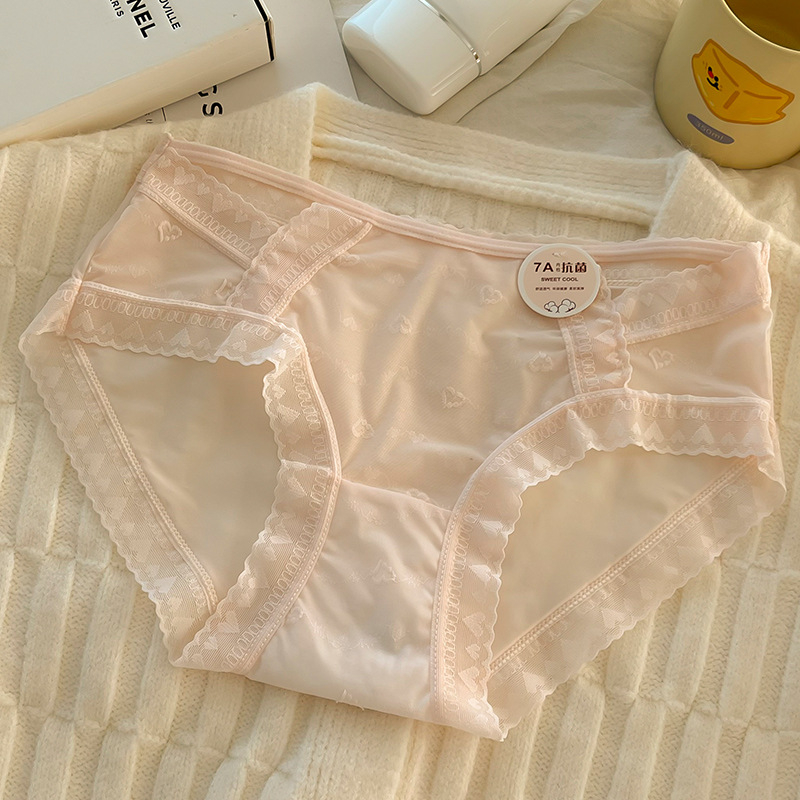 Ženske gaćice Ice Silk, prozračne, glavni materijal 80–90% najlon, podstava prepona 100% pamuk, niski struk
