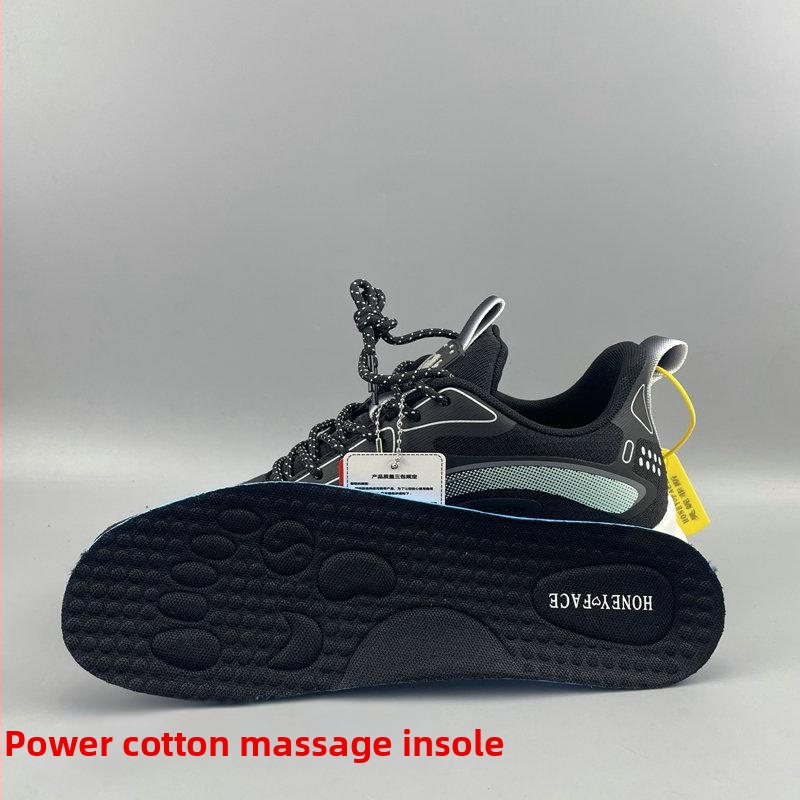 Pantofi sport casual unisex cu partea superioară Flying Weaving, interior din plasă respirabil, talpă din cauciuc, branț EVA, potriviți pentru toate anotimpurile