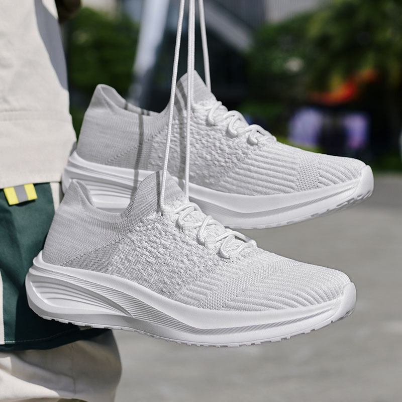 Παπούτσια για περπάτημα και τρέξιμο με Τεραχέρτζ μαγνητική ενέργεια, Unisex, άνω μέρος από δίχτυ, χαμηλή φτέρνα 1–3 cm, άνοιξη 2025