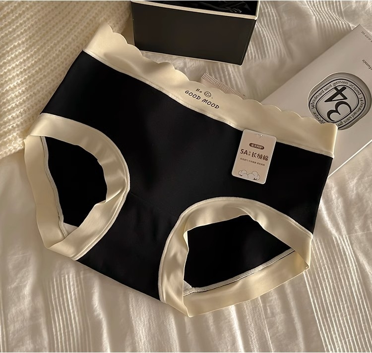 Κοριτσίστικα αναπνεύσιμα βαμβακερά εσώρουχα με μεσαία μέση, επένδυση καβάλου από 100% βαμβάκι, περιεκτικότητα σε βαμβάκι 90–95%