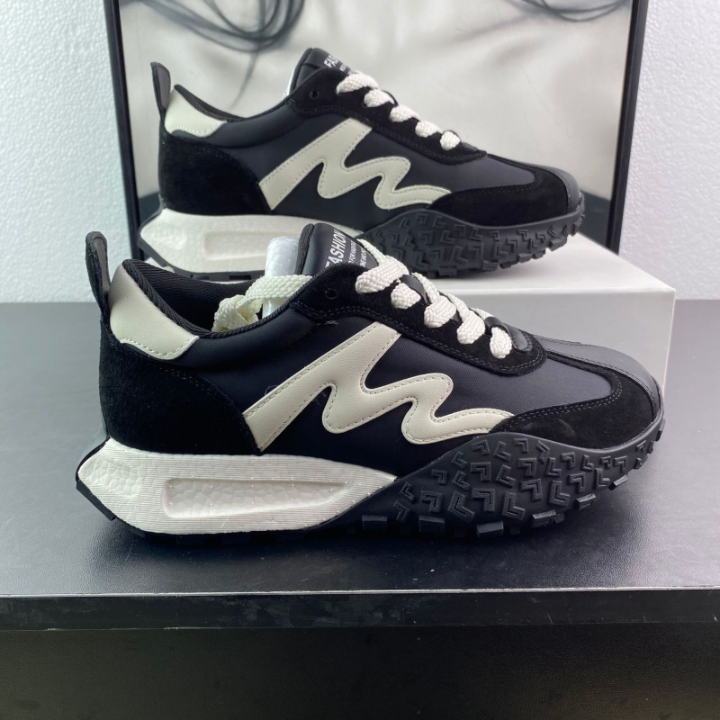 Pantofi sport casual pentru femei în stil Forrest Gump — exterior din piele de vițel + material textil; talpă din cauciuc cu spumă; închidere cu șireturi; înălțime călcâi: 3–5 cm; interior: plasă