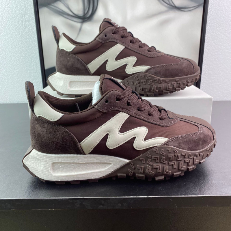 Pantofi sport casual pentru femei în stil Forrest Gump — exterior din piele de vițel + material textil; talpă din cauciuc cu spumă; închidere cu șireturi; înălțime călcâi: 3–5 cm; interior: plasă