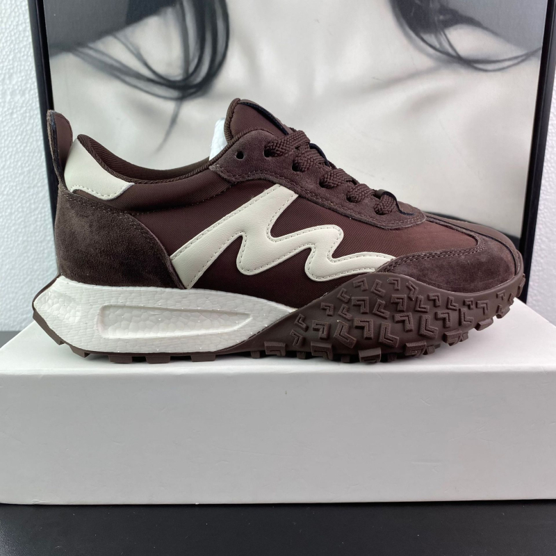 Pantofi sport casual pentru femei în stil Forrest Gump — exterior din piele de vițel + material textil; talpă din cauciuc cu spumă; închidere cu șireturi; înălțime călcâi: 3–5 cm; interior: plasă