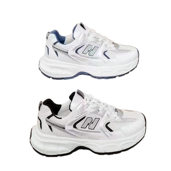 Ženske Dad Shoes – korejskog stila, lagane, debeli potplat, PU gornji dio, okrugli vrh