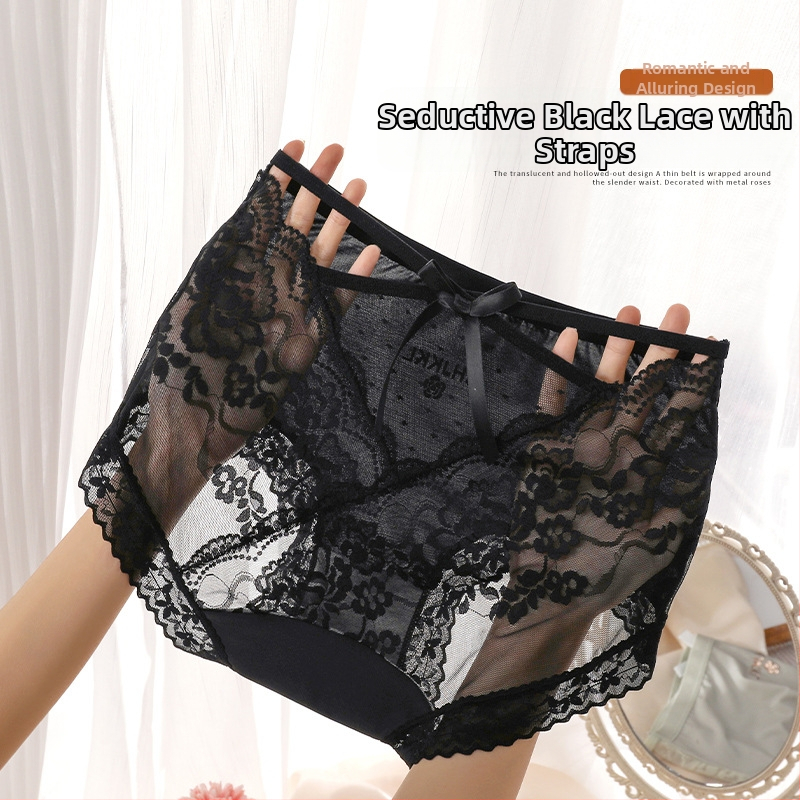 Γυναικείες εσώρουχα από νάιλον ύφασμα, βαμβακερή επένδυση, μεσαία μέση, διαπνοή, γρήγορο στέγνωμα