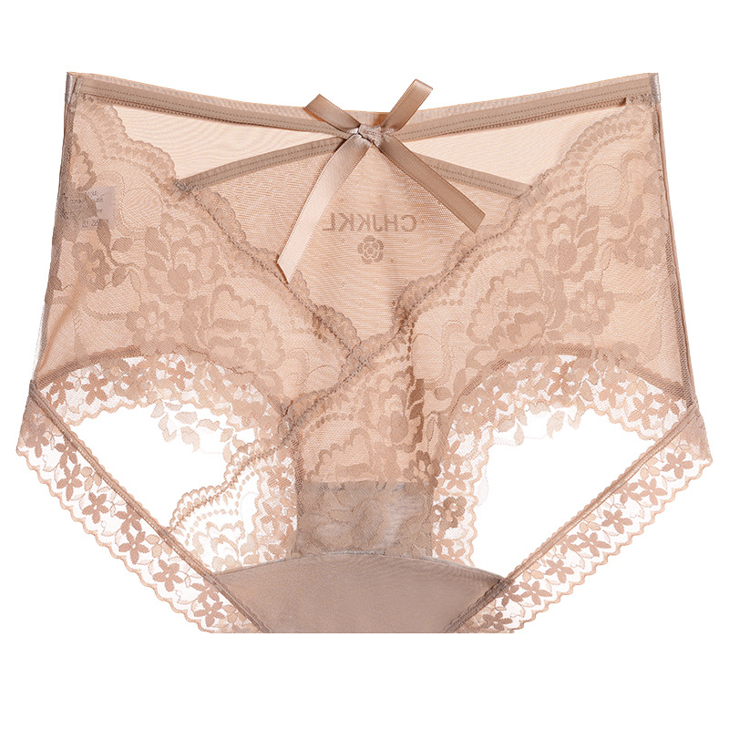 Γυναικείες εσώρουχα από νάιλον ύφασμα, βαμβακερή επένδυση, μεσαία μέση, διαπνοή, γρήγορο στέγνωμα