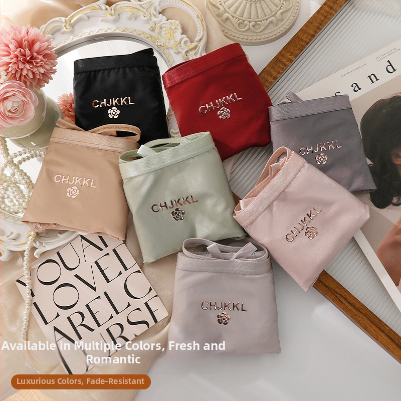 Γυναικείες εσώρουχα από νάιλον ύφασμα, βαμβακερή επένδυση, μεσαία μέση, διαπνοή, γρήγορο στέγνωμα