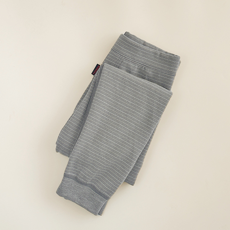 Gyerekeknek téli hosszú termo nadrág fleece-belsővel, magas derekú, 90% poliészter