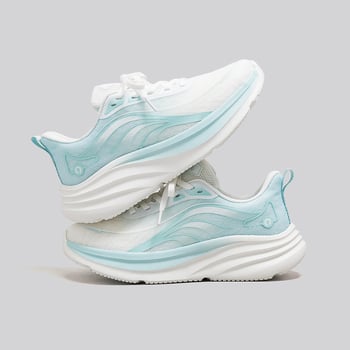 Γυναικεία υπερ-ελαφρά αναπνεύσιμα αθλητικά παπούτσια για τρέξιμο με επάνω μέρος από πλέγμα, κορδόνια εμπρός, στρογγυλή μύτη, επίπεδη σόλα – καθημερινό casual στυλ