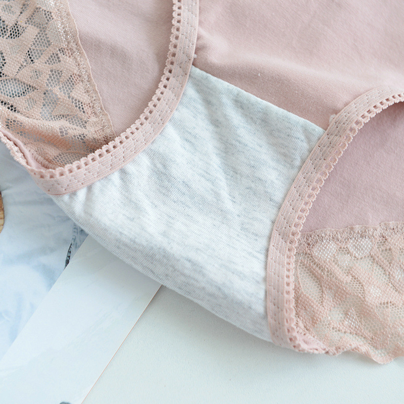 Lenjerie intimă de damă din bumbac, talie înaltă — respirabilă, modelare a corpului; material principal: 95–100% bumbac; căptușeală croi 100% bumbac