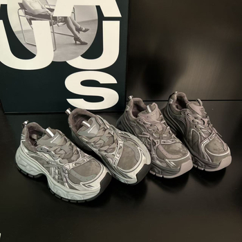 Női Velcro platformos sportcipő – alacsony felső rész, belső plüss bélés, mindennapi viseletre, melegen tart