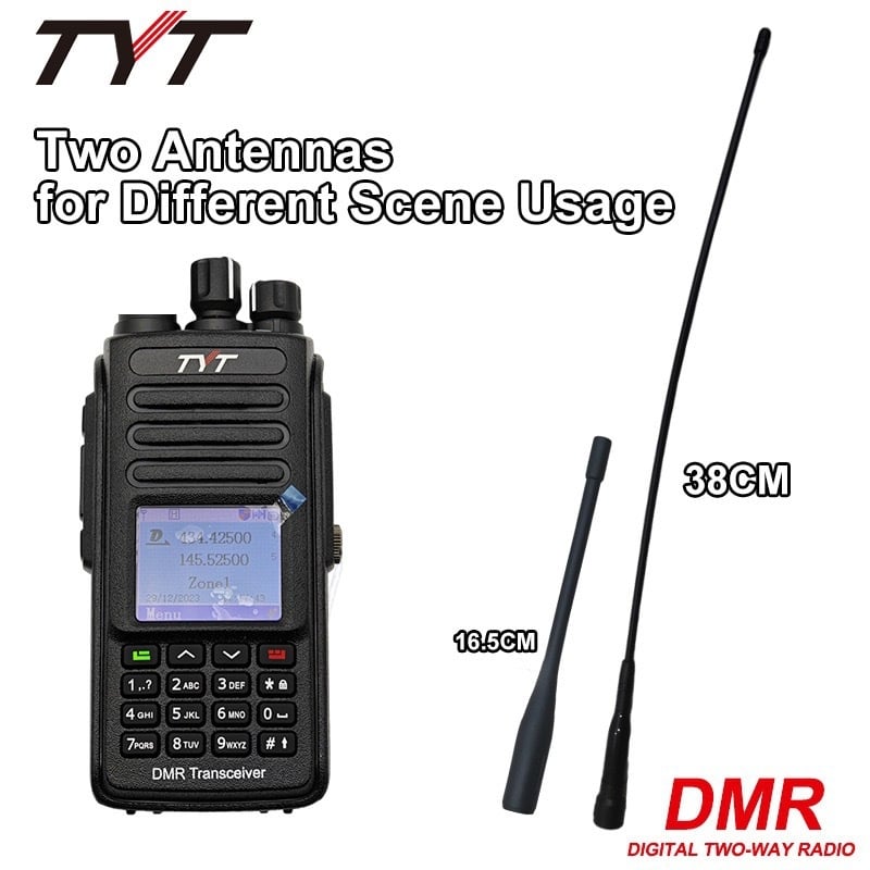 Walkie-Talkie MD-UV390 s rýchlym nabíjaním Type-C, AES-256 šifrovanie, frekvenčné pásmo 136–174/400–480MHz, výstupný výkon 5–10W