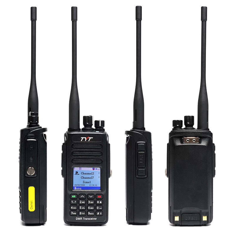 Walkie-Talkie MD-UV390 s rýchlym nabíjaním Type-C, AES-256 šifrovanie, frekvenčné pásmo 136–174/400–480MHz, výstupný výkon 5–10W