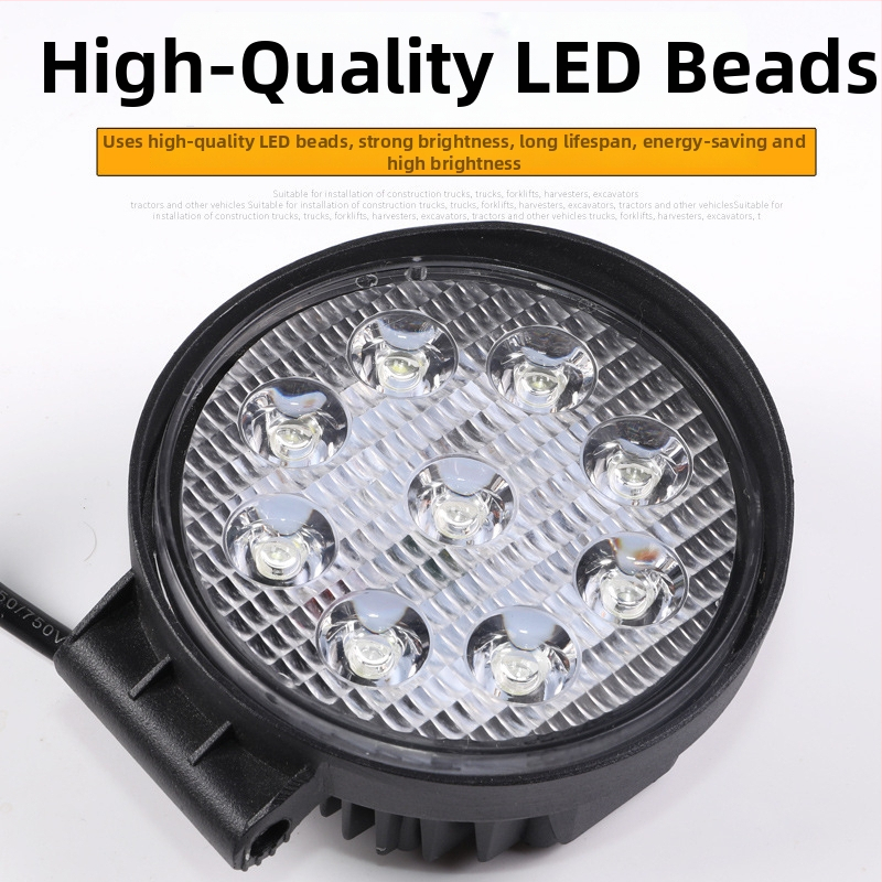 Φωτιστικό LED αυτοκινήτου για εργασία – Off-Road, 27W, 9-80V, 6500K, 30000h