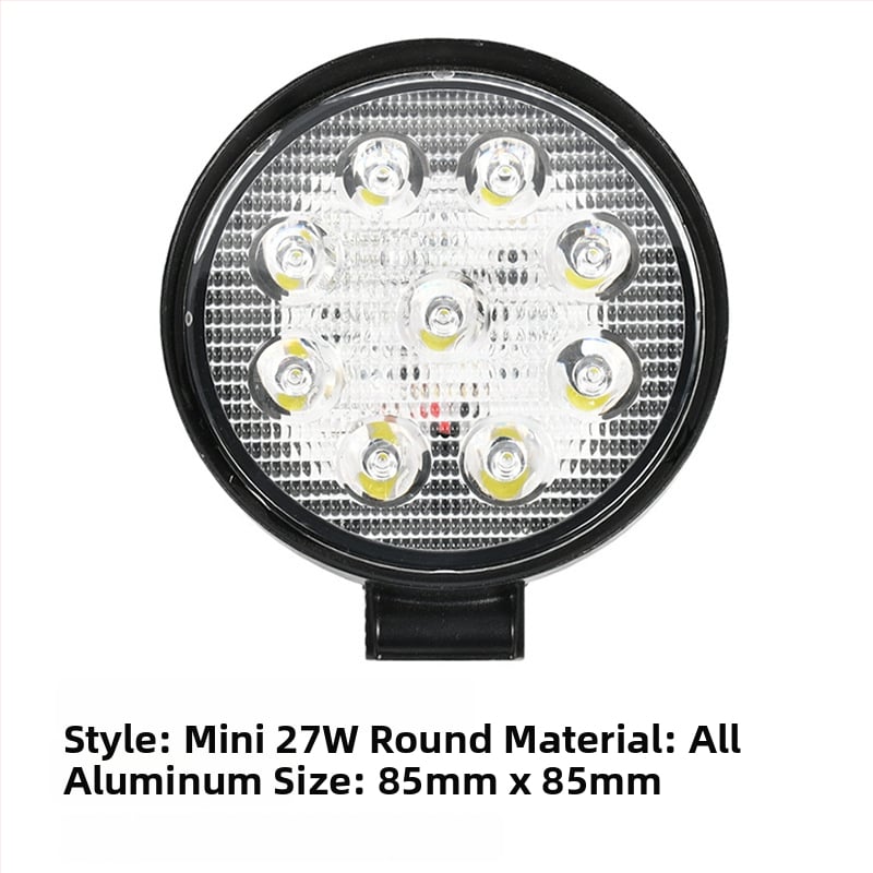 Φωτιστικό LED αυτοκινήτου για εργασία – Off-Road, 27W, 9-80V, 6500K, 30000h
