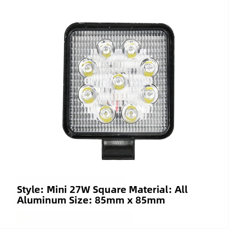 Φωτιστικό LED αυτοκινήτου για εργασία – Off-Road, 27W, 9-80V, 6500K, 30000h