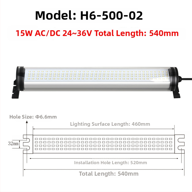 LED αδιάβροχο φως εργασίας CNC τόρνου, 220V, ανθεκτικό σε εκρήξεις