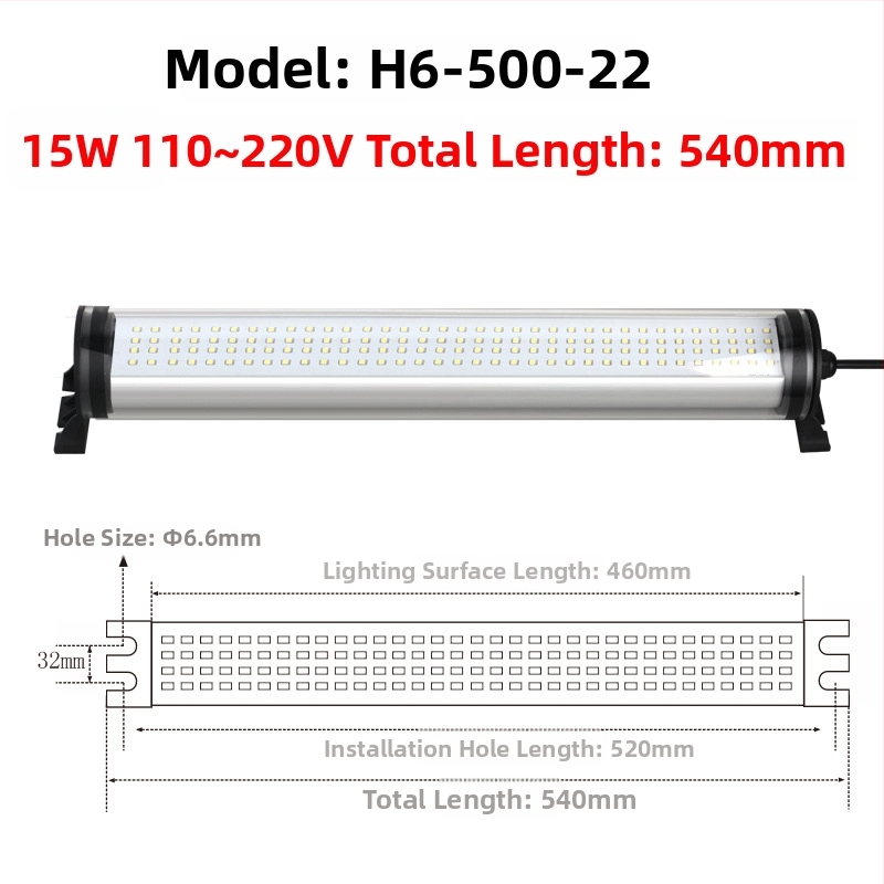 LED αδιάβροχο φως εργασίας CNC τόρνου, 220V, ανθεκτικό σε εκρήξεις