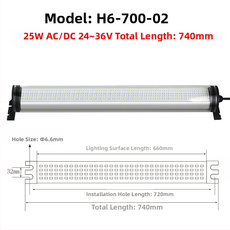 LED αδιάβροχο φως εργασίας CNC τόρνου, 220V, ανθεκτικό σε εκρήξεις