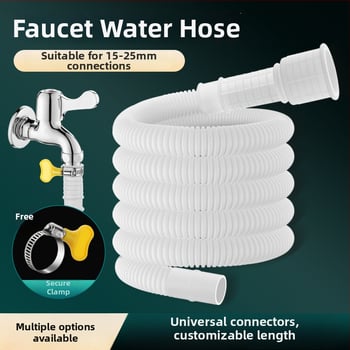 Weifan Țeavă de extindere din ABS pentru apă - furtun de alimentare la robinet și conductă de scurgere pentru aer condiționat, model 02, certificat CE