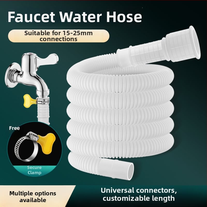 Weifan Țeavă de extindere din ABS pentru apă - furtun de alimentare la robinet și conductă de scurgere pentru aer condiționat, model 02, certificat CE