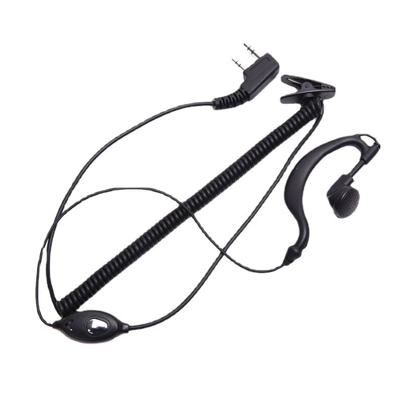 Kábel pre slúchadlo pre interkom s konektorom M alebo K, univerzálny, zakrivený ťahový dizajn, HD zvuk, dosah 5–10 km