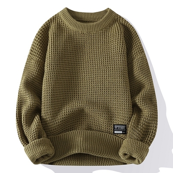Puls pulover uskog kroja s okruglim izrezom, jacquard uzorak, modal s krznom z zajca, dugi rukavi