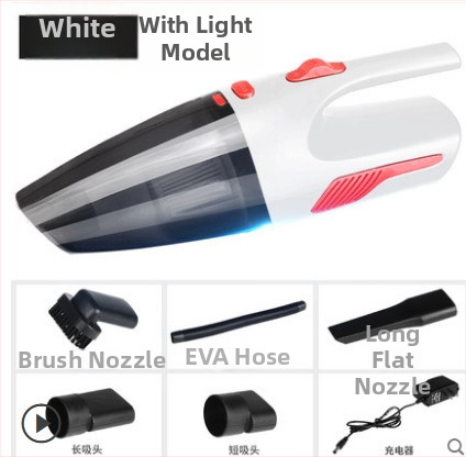 Prenosný auto vysávač na mokré aj suché čistenie, výkonný 120W, sací výkon 20000 Pa, kábel dĺžky 200 cm, napájanie zo zapaľovača 12V, vhodný pre auto aj dom