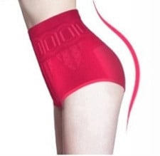 Ženske gaćice s visokim pojasom, bezšivne, prozračne, podizanje bokova i oblikovanje abdomena, ravno tkanje